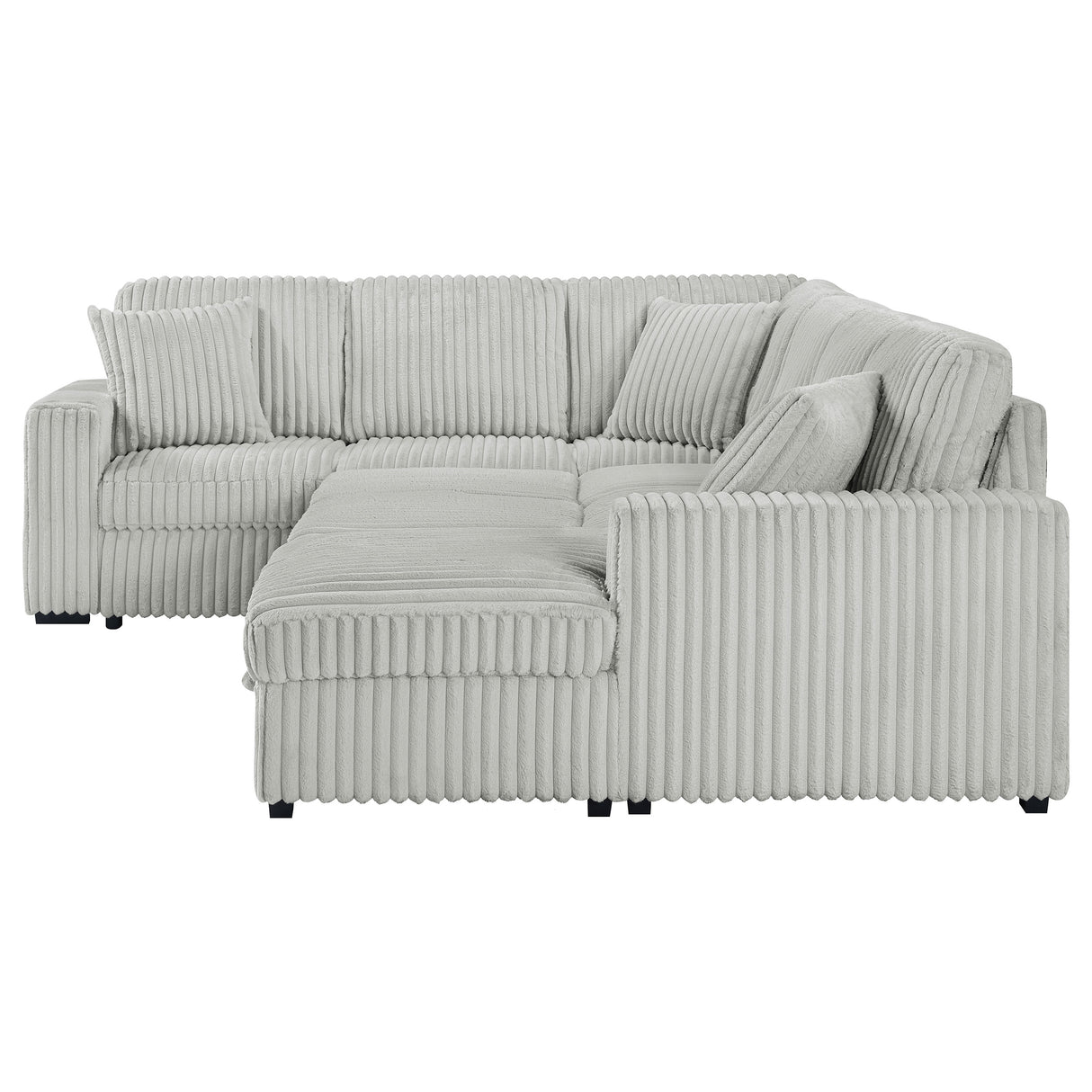 Devonshire Pull-Out Sleeper Sectional Sofa - galleria furniture outlet