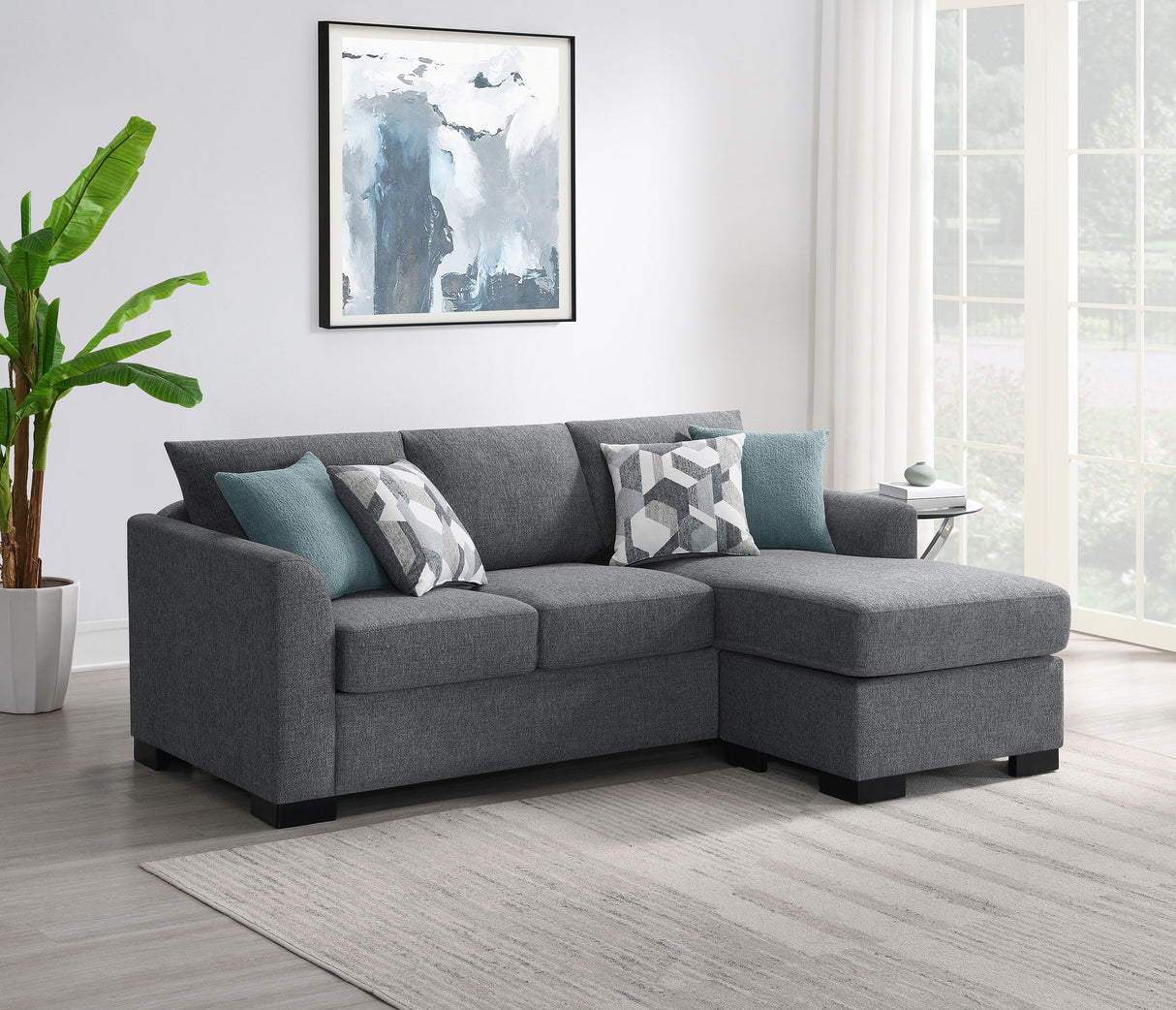 Storey Fold-Out Sleeper Sectional Sofa - galleria furniture outlet