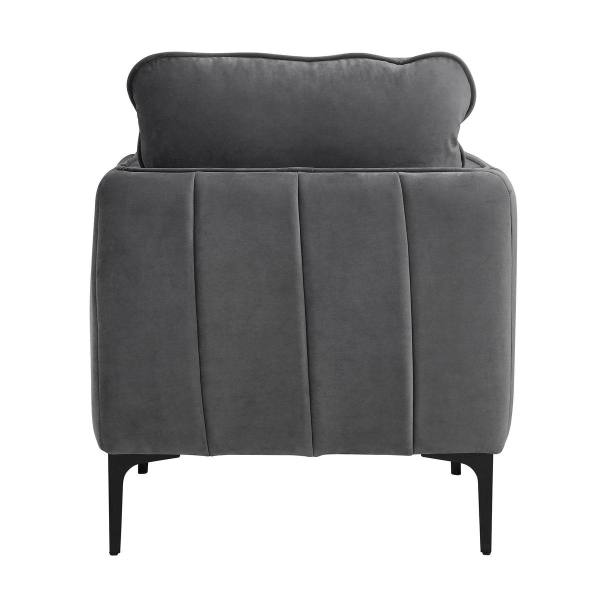 Rae Chair in Lavish 152 Grey Velvet