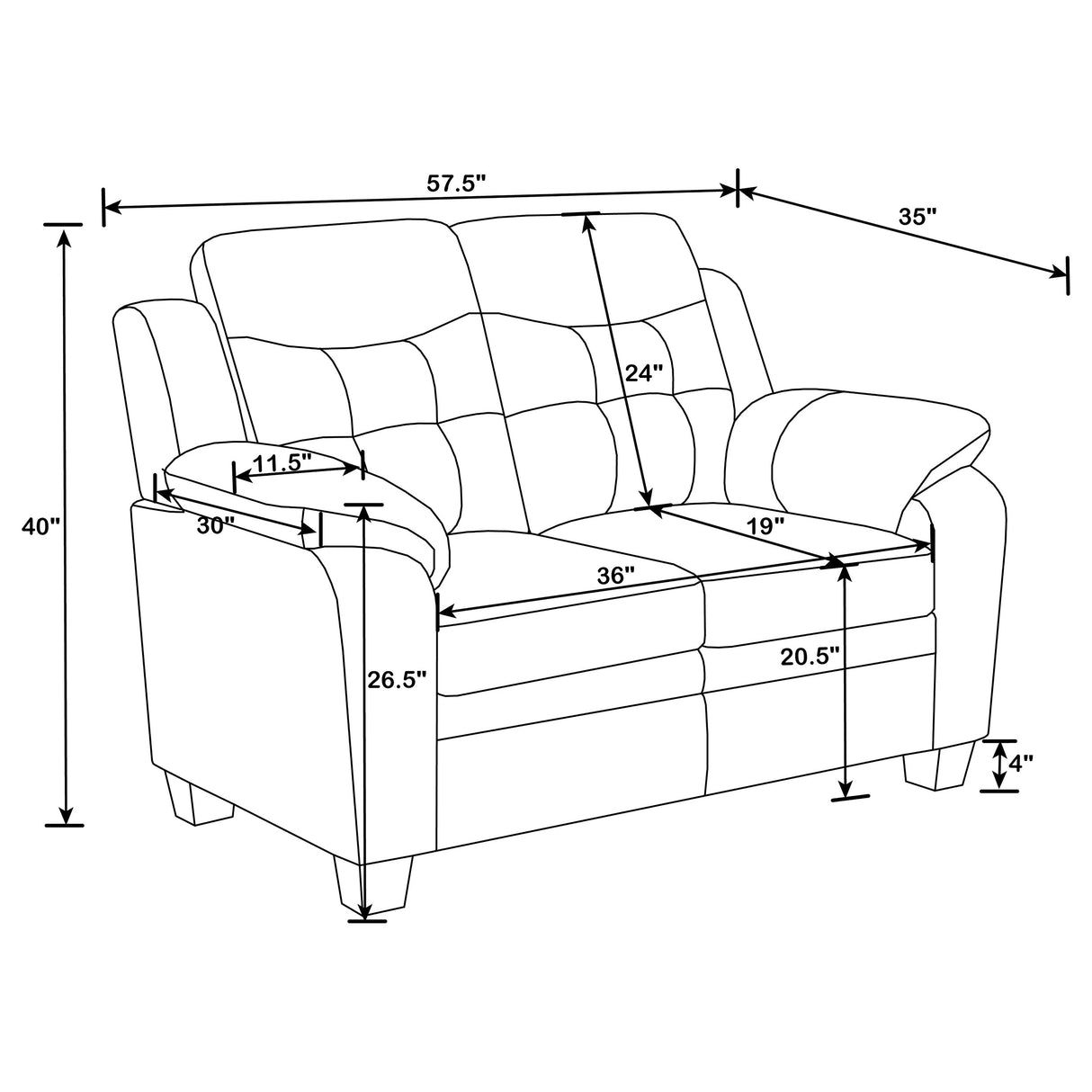 Finley Sofa Set - galleria furniture outlet