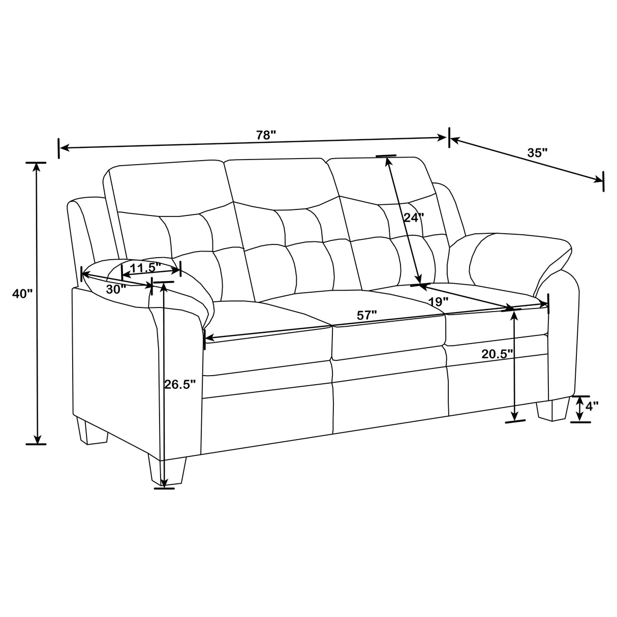 Finley Sofa Set - galleria furniture outlet