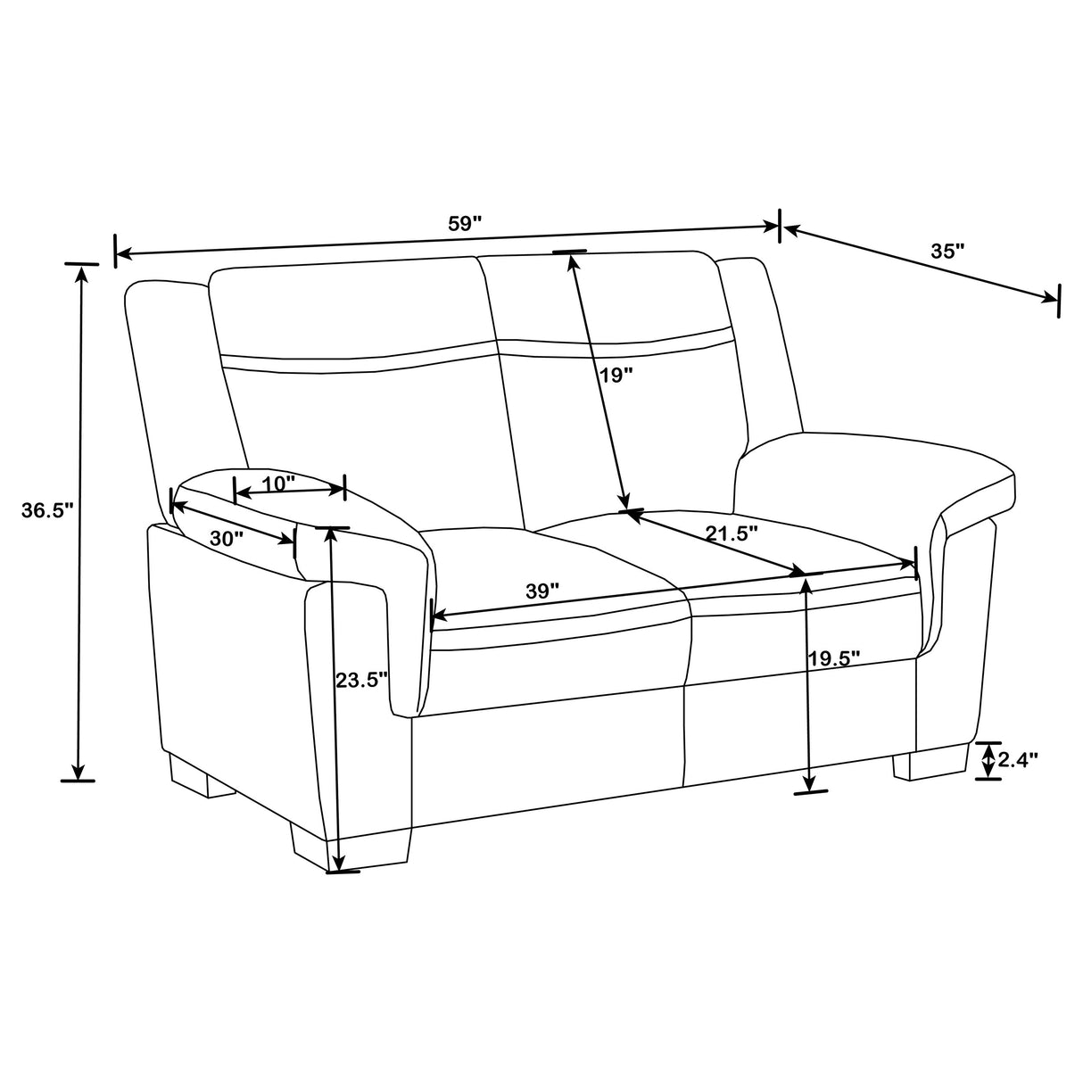 Arabella Loveseat