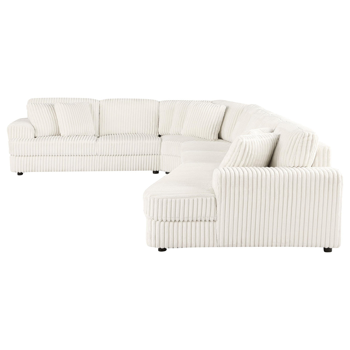 Emberson Upholstered Modular Sectional Sofa Ivory