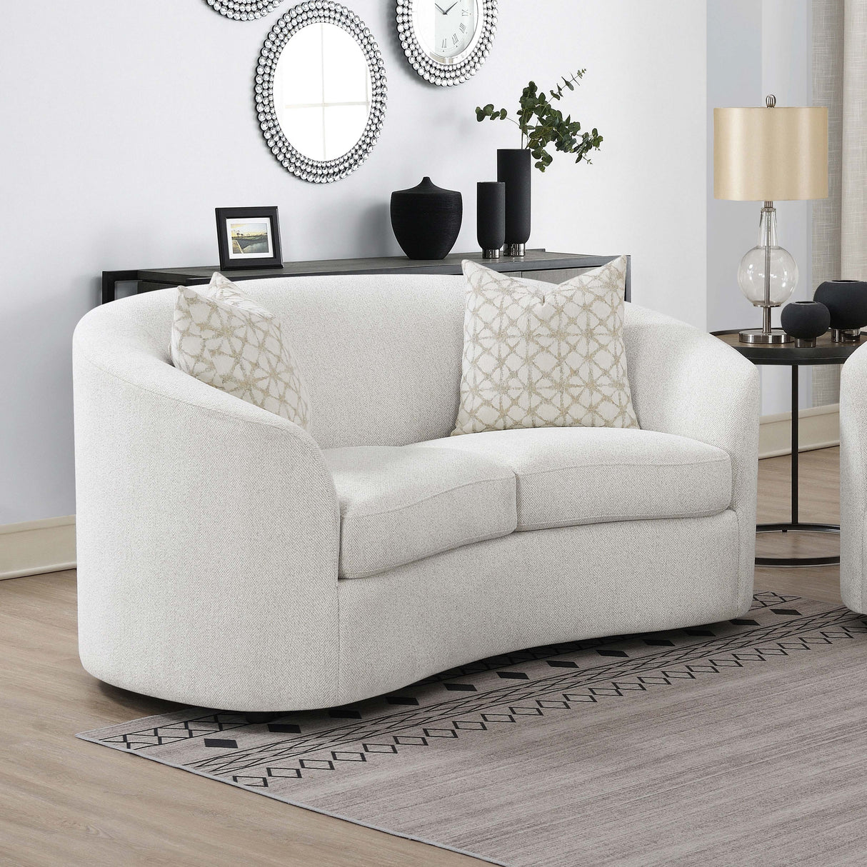 Rainn Loveseat - galleria furniture outlet