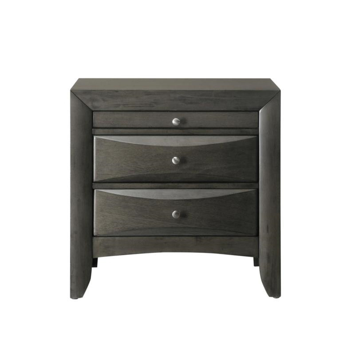 Crown Mark Emily Nightstand in Grey image