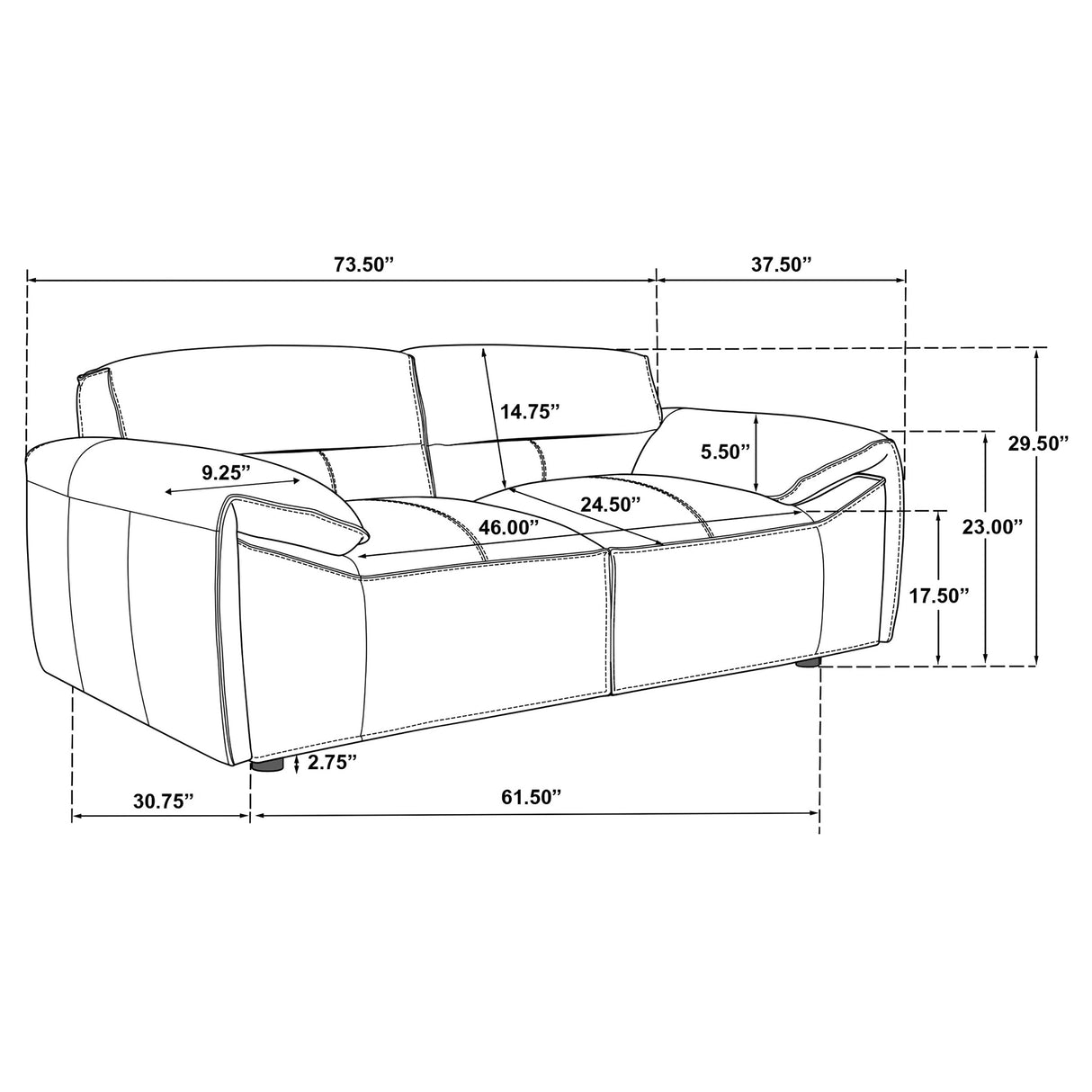 Buxton Loveseat - galleria furniture outlet