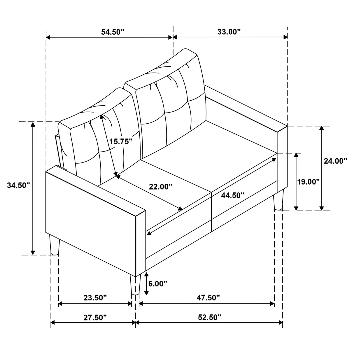 Bowen II Loveseat