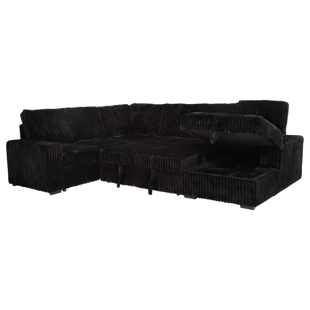 Devonshire Pull-Out Sleeper Sectional Sofa