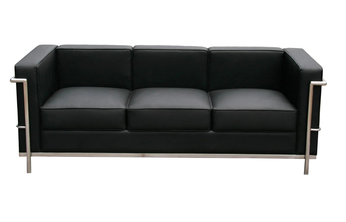 J&M Cour Italian Leather Sofa