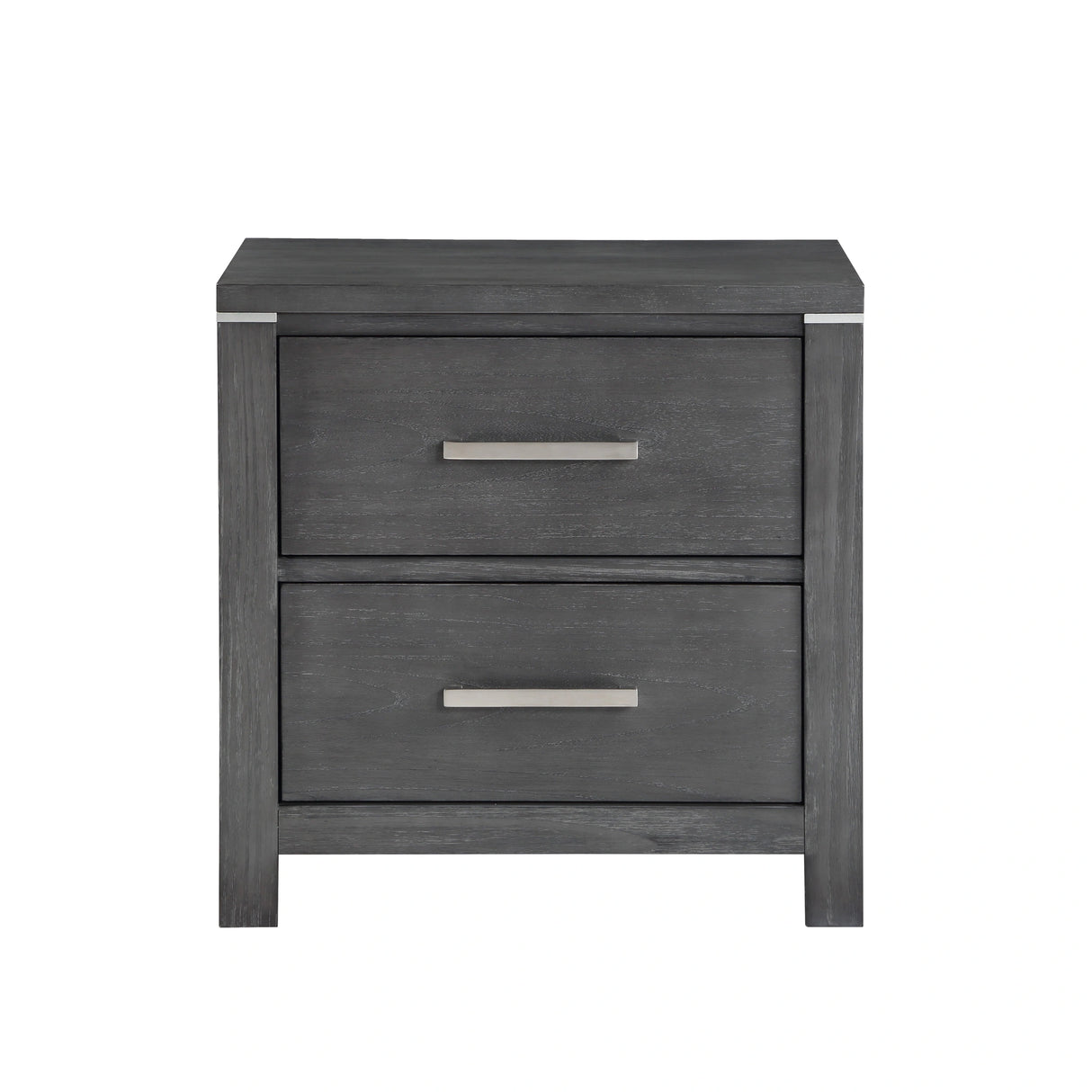 Odessa Nightstand-Charcoal