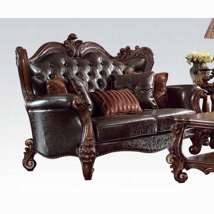Versailles Loveseat With Pillows - galleria furniture outlet