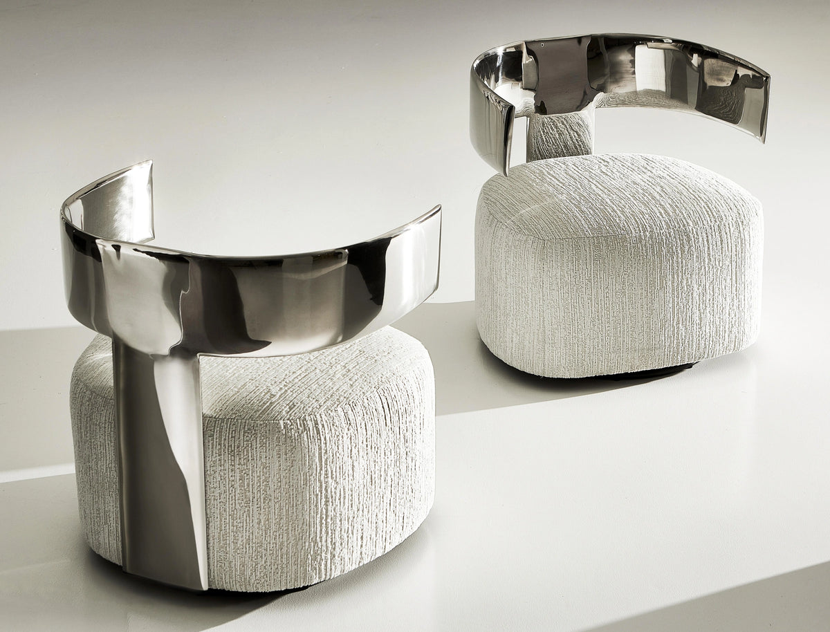Ares Fabric Swivel Chair