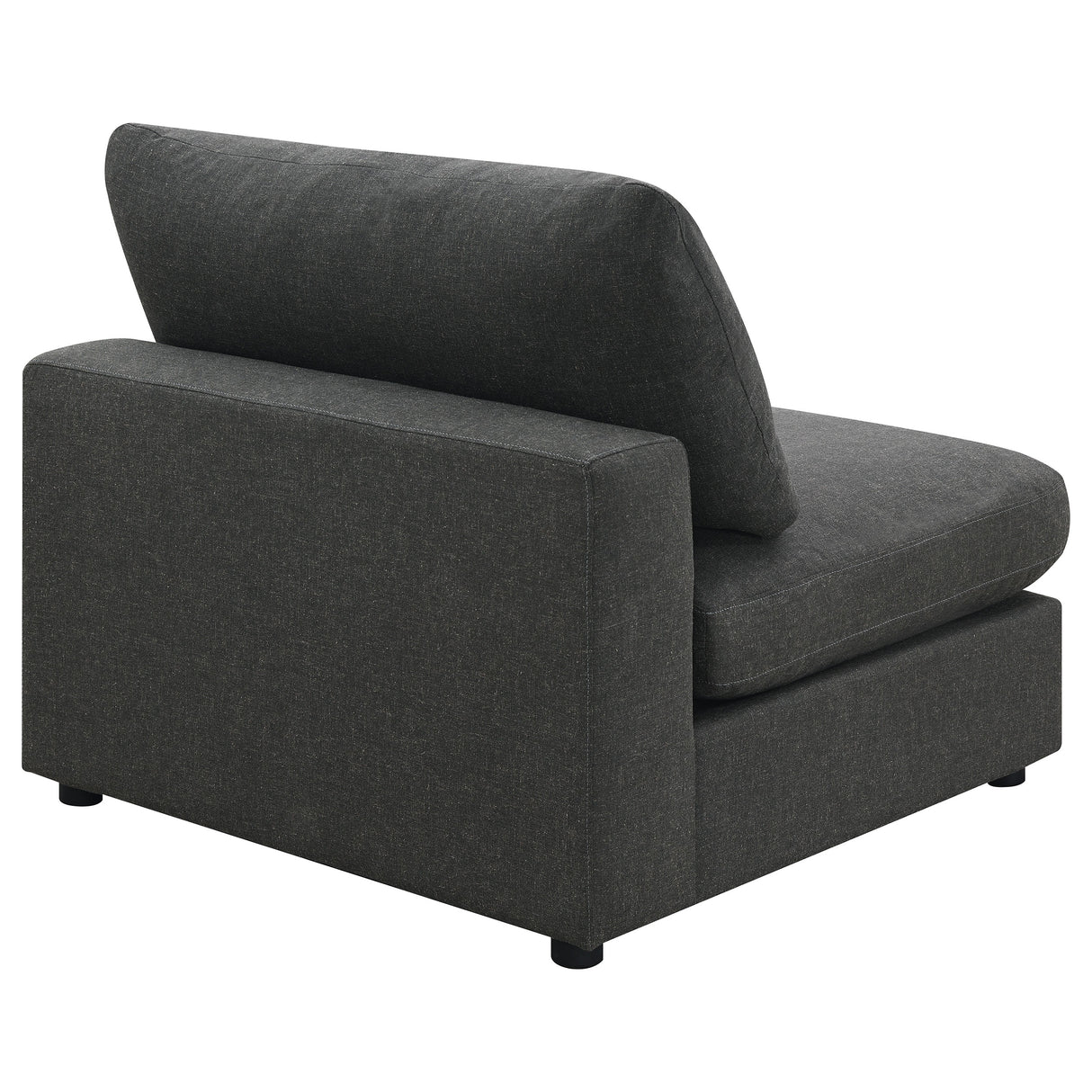 Serene Armless Chair - galleria furniture outlet