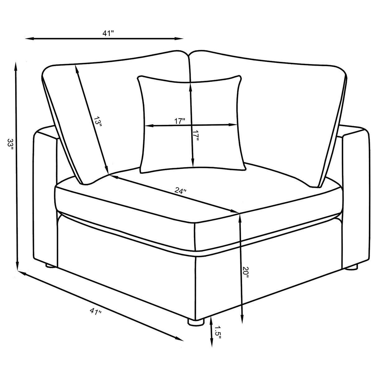 Serene Modular Sectionals