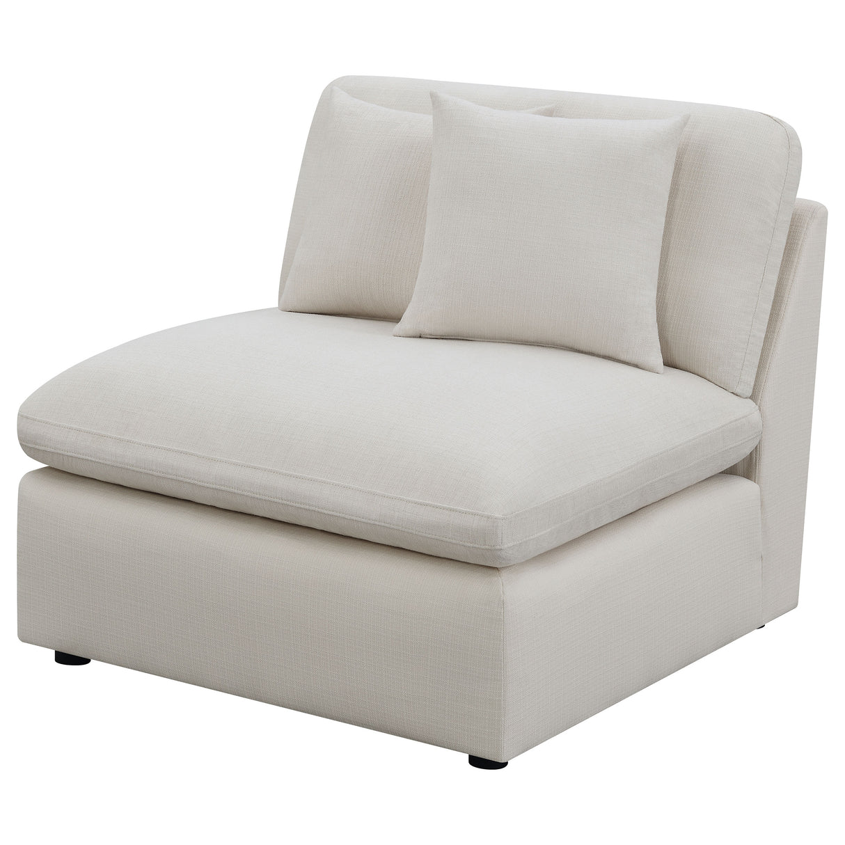 Hobson Armless Chair - galleria furniture outlet