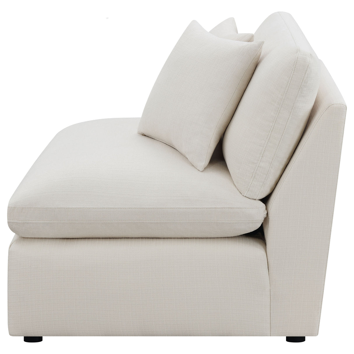 Hobson Armless Chair - galleria furniture outlet
