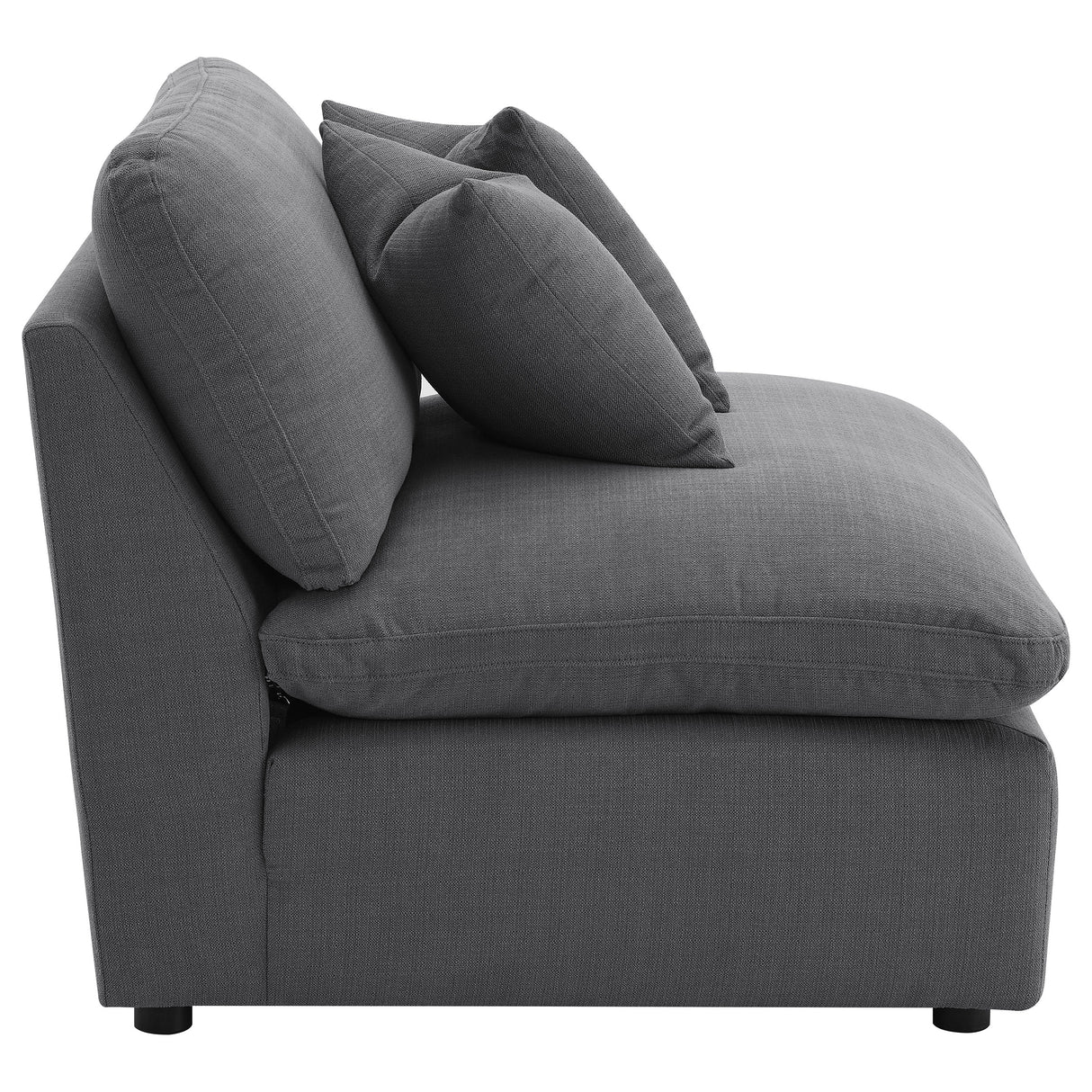Hobson Armless Chair - galleria furniture outlet