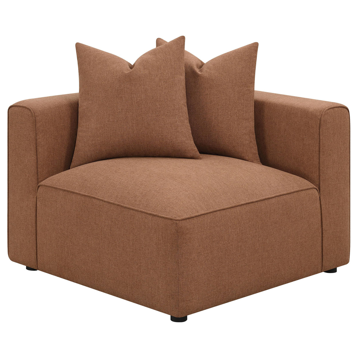 Jennifer Upholstered Corner Chair - galleria furniture outlet