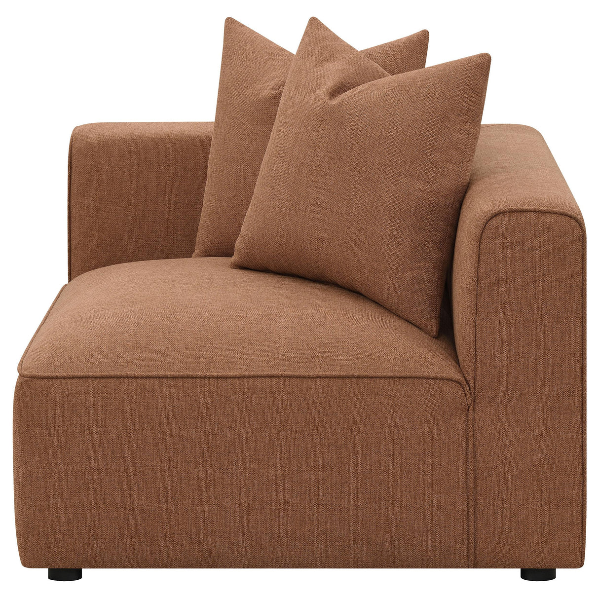 Jennifer Upholstered Corner Chair - galleria furniture outlet
