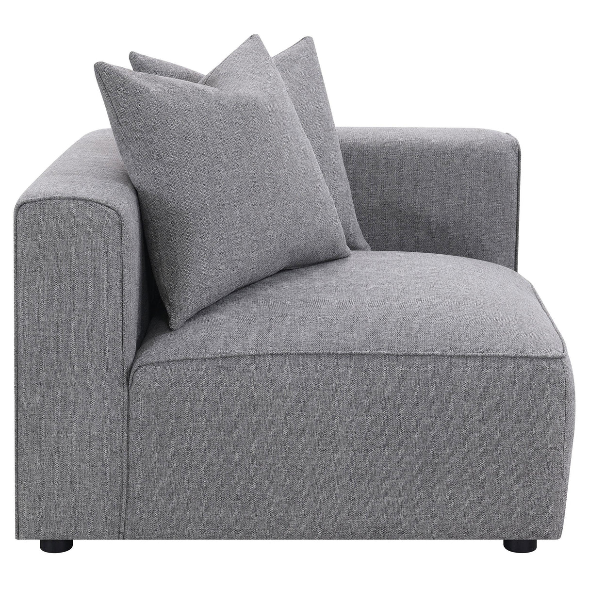 Jennifer Upholstered Corner Chair - galleria furniture outlet