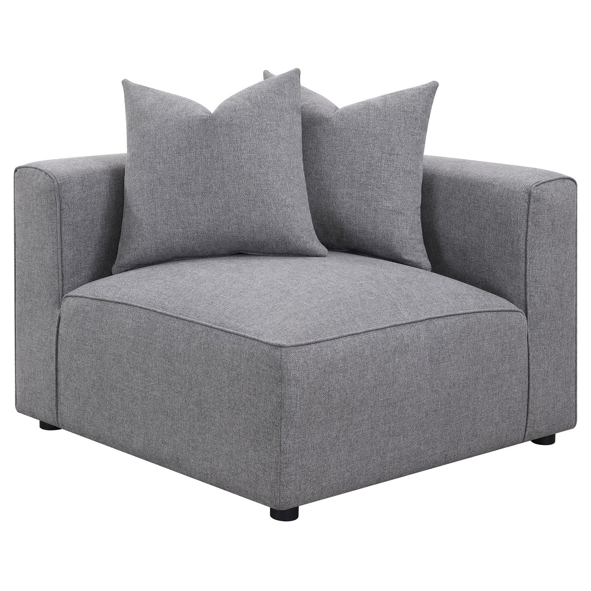 Jennifer Upholstered Corner Chair - galleria furniture outlet