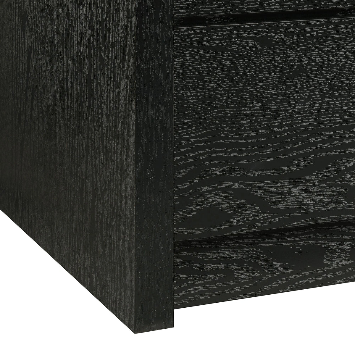South Bend Nightstand with USB in Black