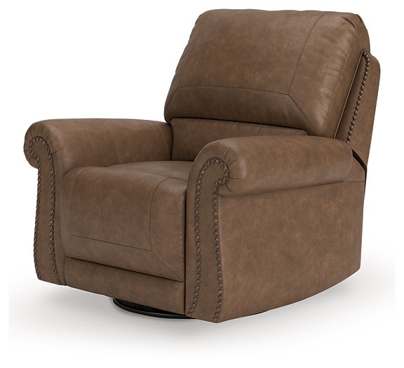 Chasemore Swivel Glider Recliner - galleria furniture outlet