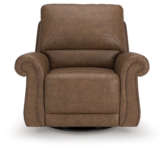 Chasemore Swivel Glider Recliner - galleria furniture outlet
