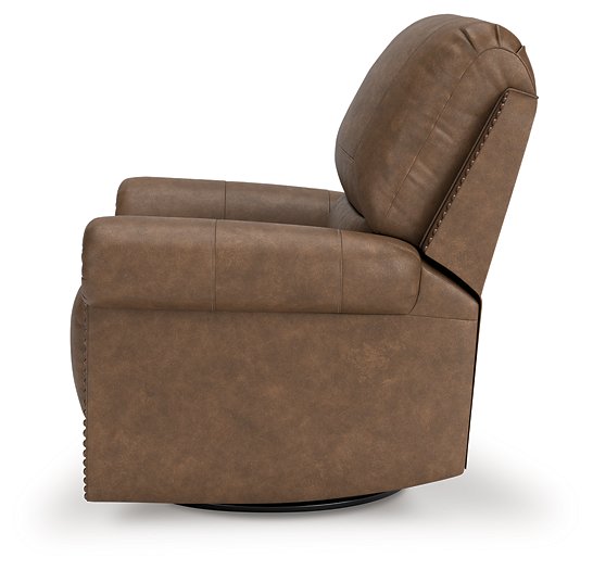 Chasemore Swivel Glider Recliner - galleria furniture outlet