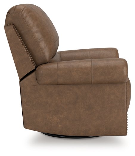 Chasemore Swivel Glider Recliner - galleria furniture outlet