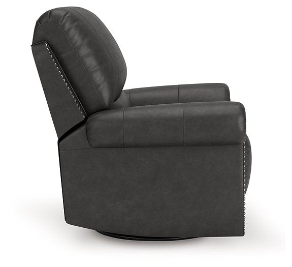 Chasemore Swivel Glider Recliner - galleria furniture outlet