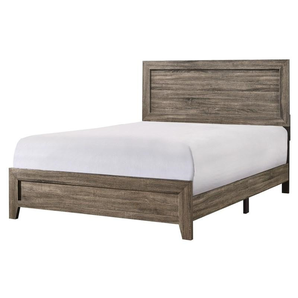 Crown Mark Millie Queen Panel Bed in Grey image