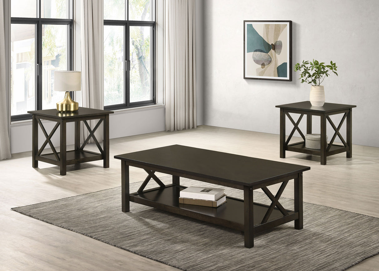 Rachelle Coffee Table Set - galleria furniture outlet