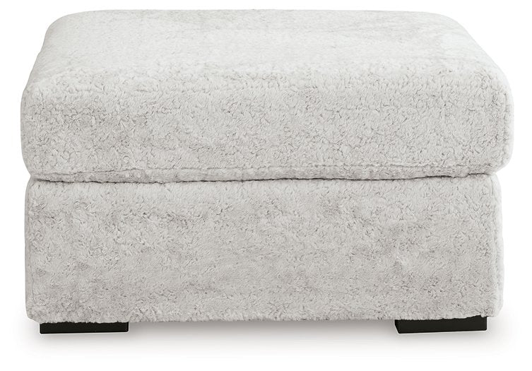 Cuddle Plush Oversized Accent Ottoman - galleria furniture outlet