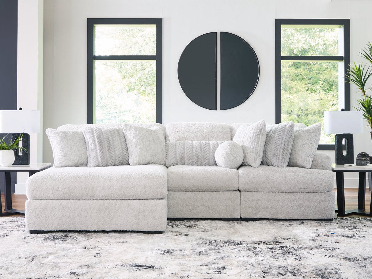 Cuddle Plush Sectional with Chaise - galleria furniture outlet