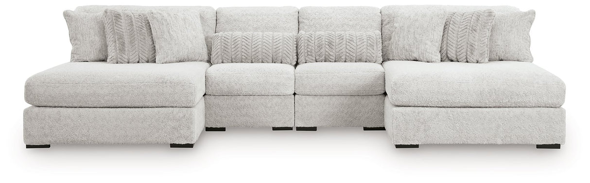 Cuddle Plush Sectional with Chaise - galleria furniture outlet