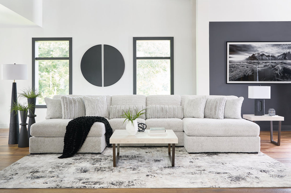 Cuddle Plush Sectional with Chaise - galleria furniture outlet