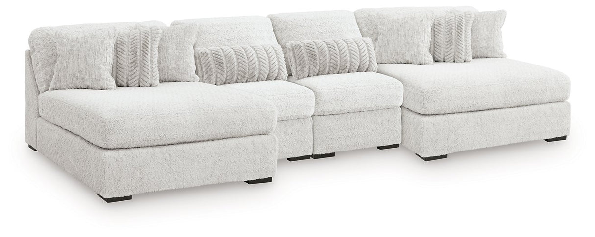 Cuddle Plush Sectional with Chaise