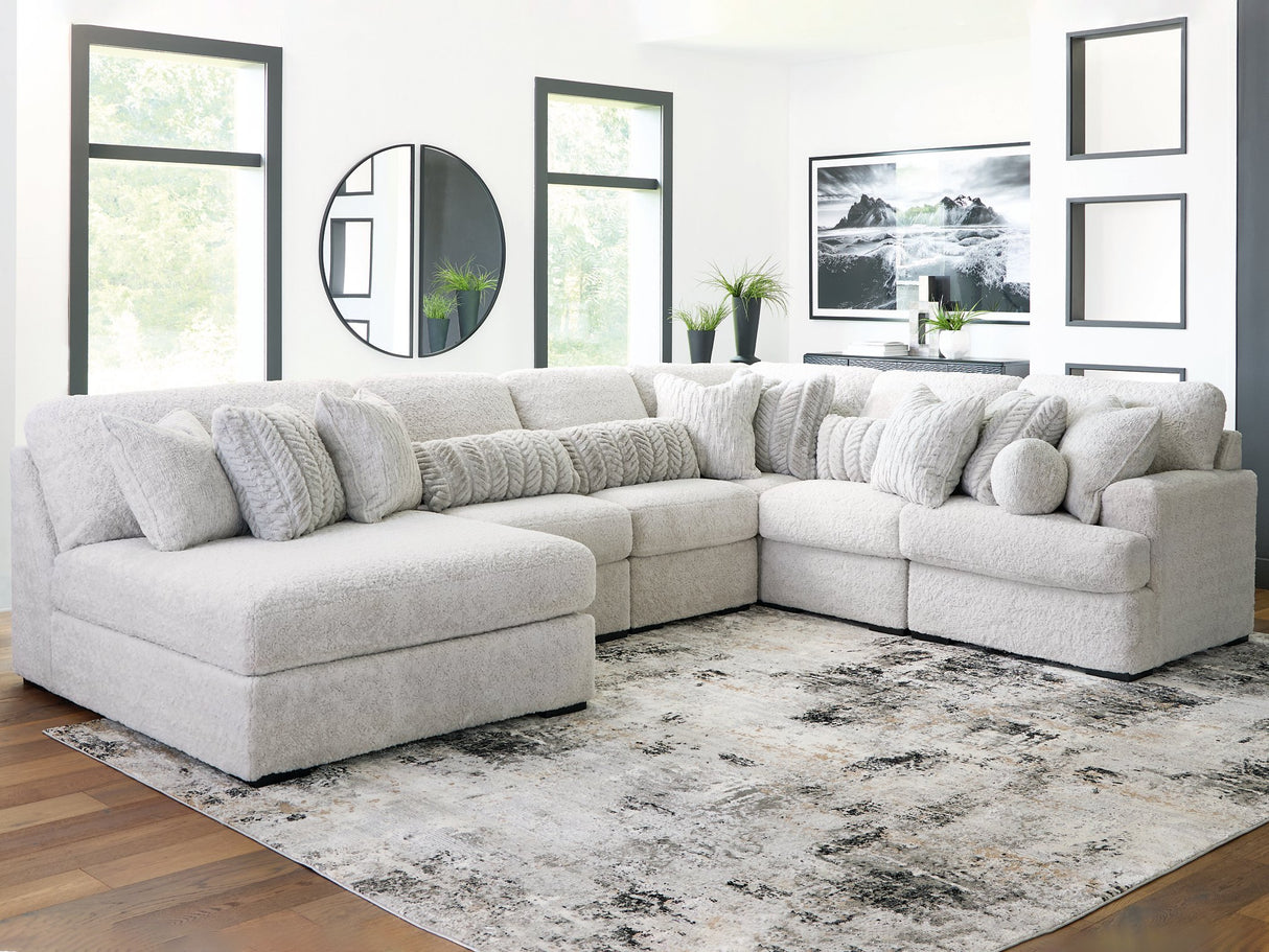 Cuddle Plush Sectional with Chaise - galleria furniture outlet