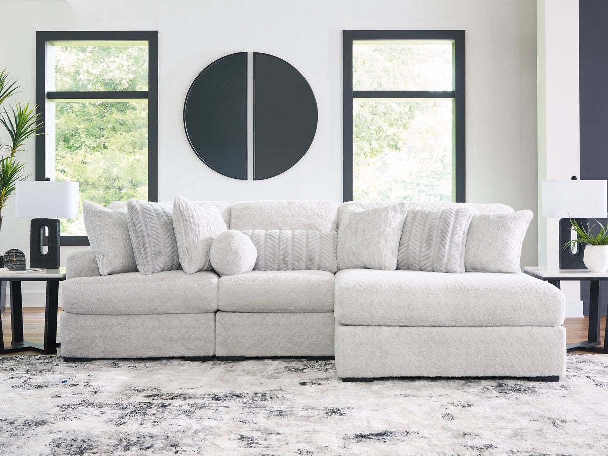 Cuddle Plush Sectional with Chaise - galleria furniture outlet