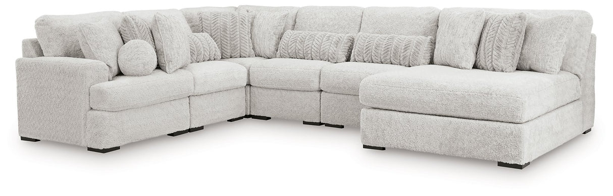 Cuddle Plush Sectional with Chaise