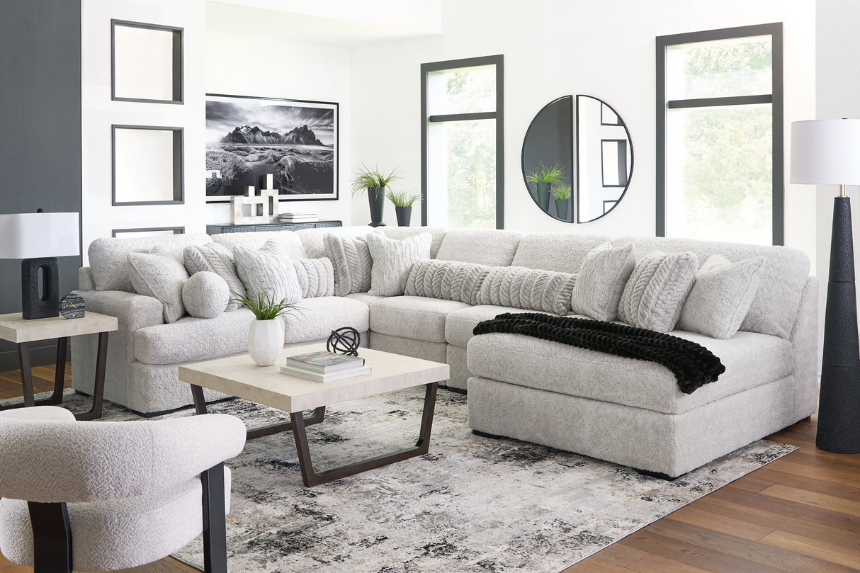 Cuddle Plush Sectional with Chaise - galleria furniture outlet