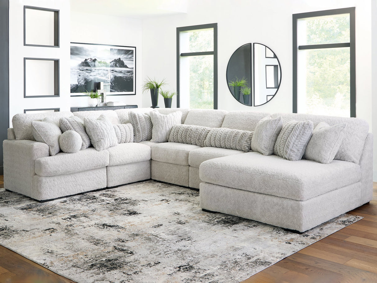 Cuddle Plush Sectional with Chaise - galleria furniture outlet
