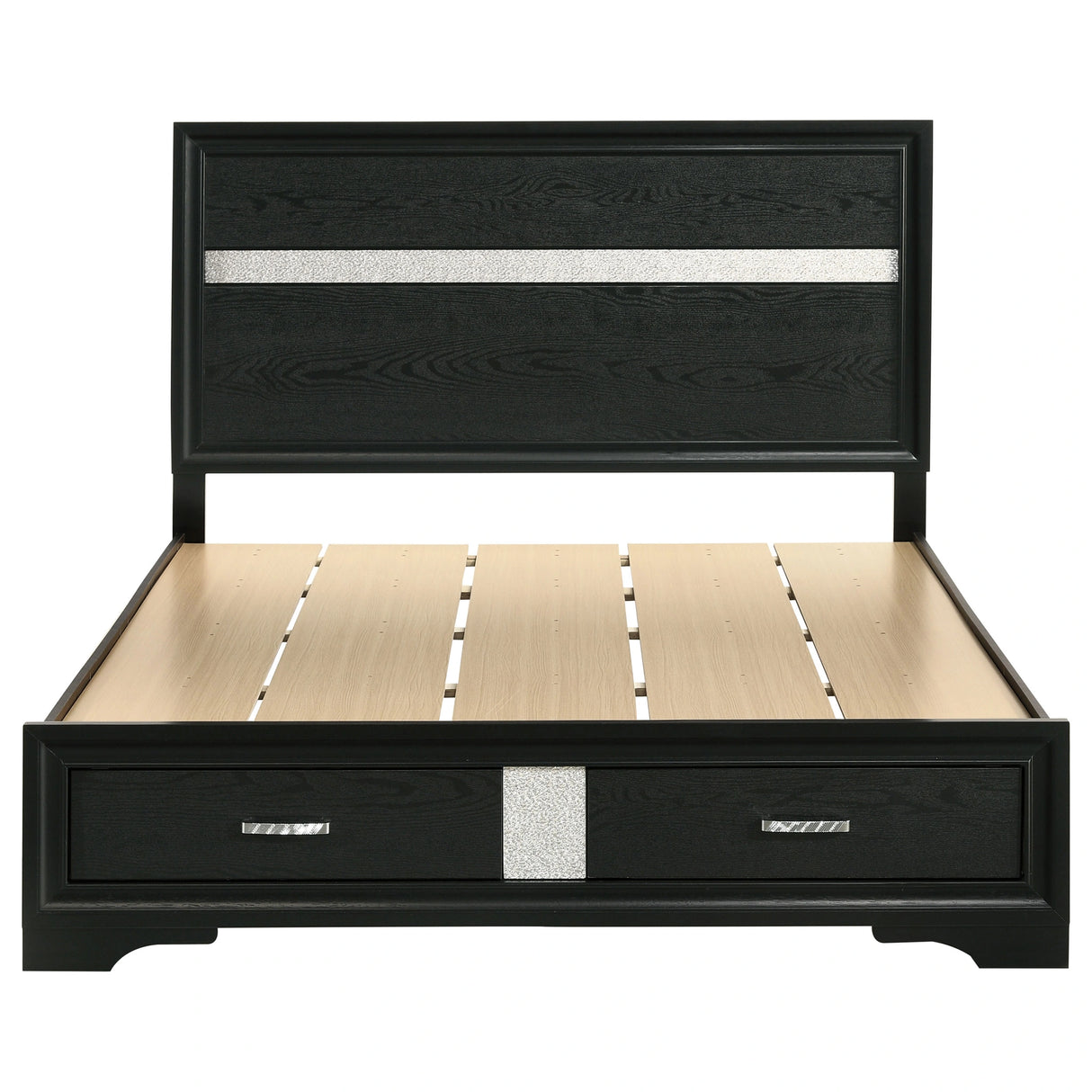 Miranda Panel Platform Storage Bed