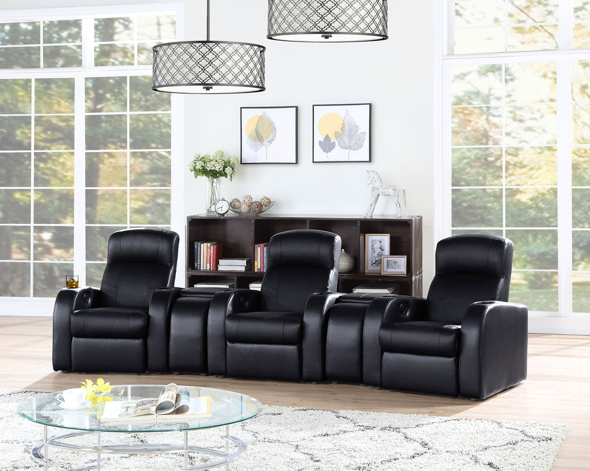 Cyrus Home Theater Seating - galleria furniture outlet