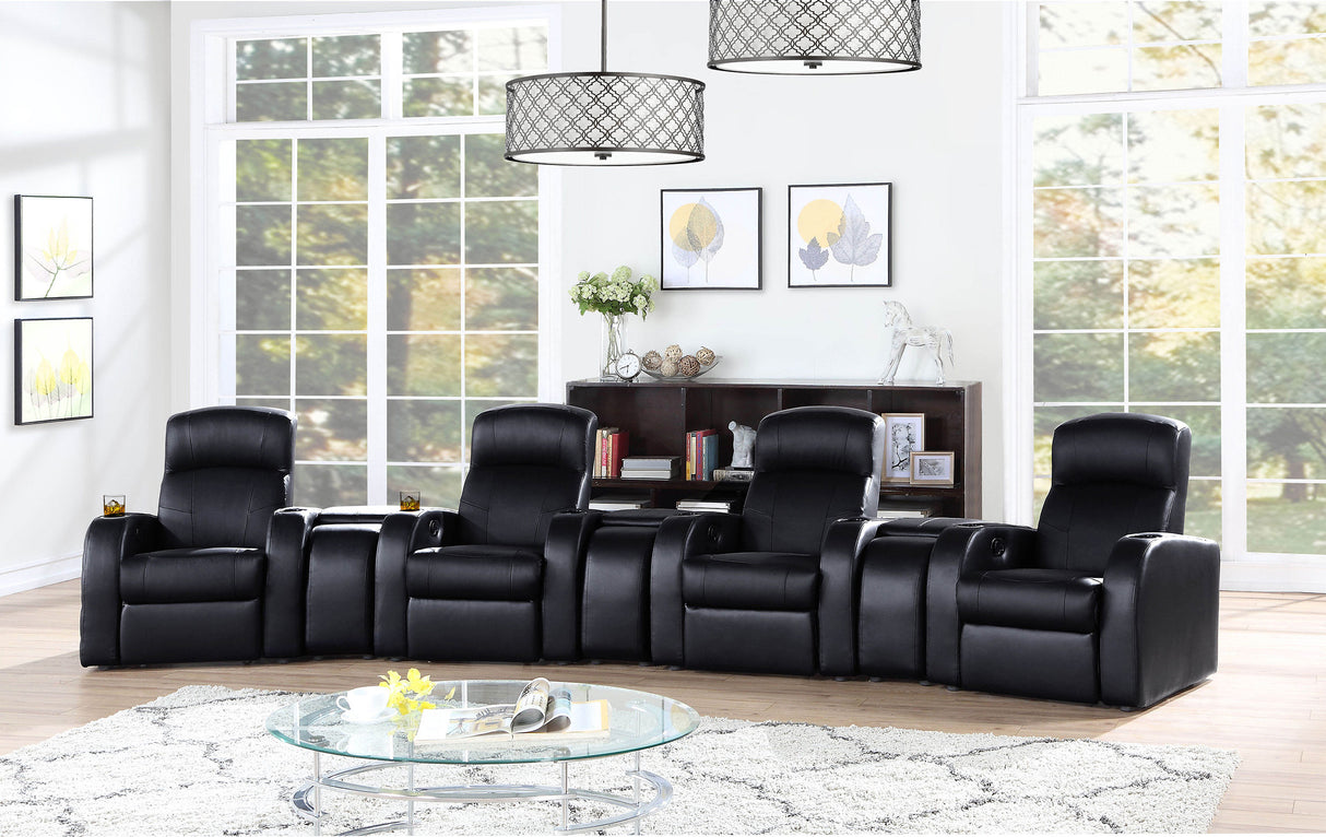 Cyrus Home Theater Seating - galleria furniture outlet