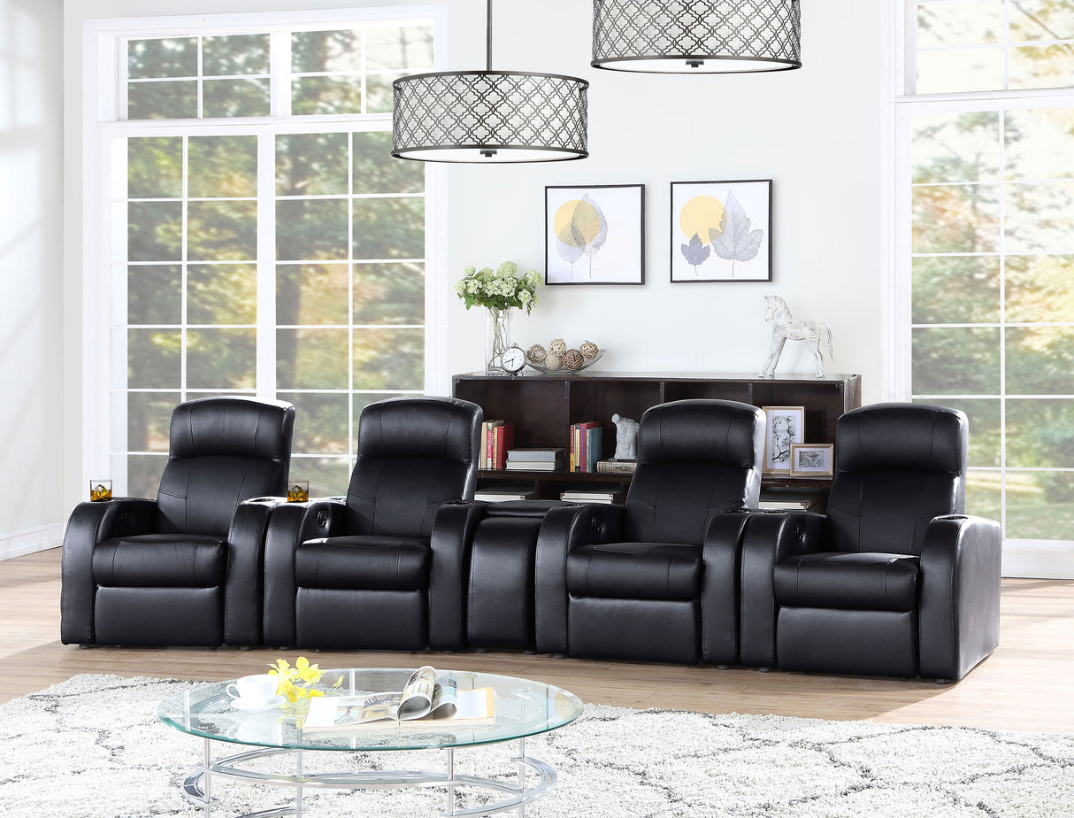Cyrus Home Theater Seating - galleria furniture outlet