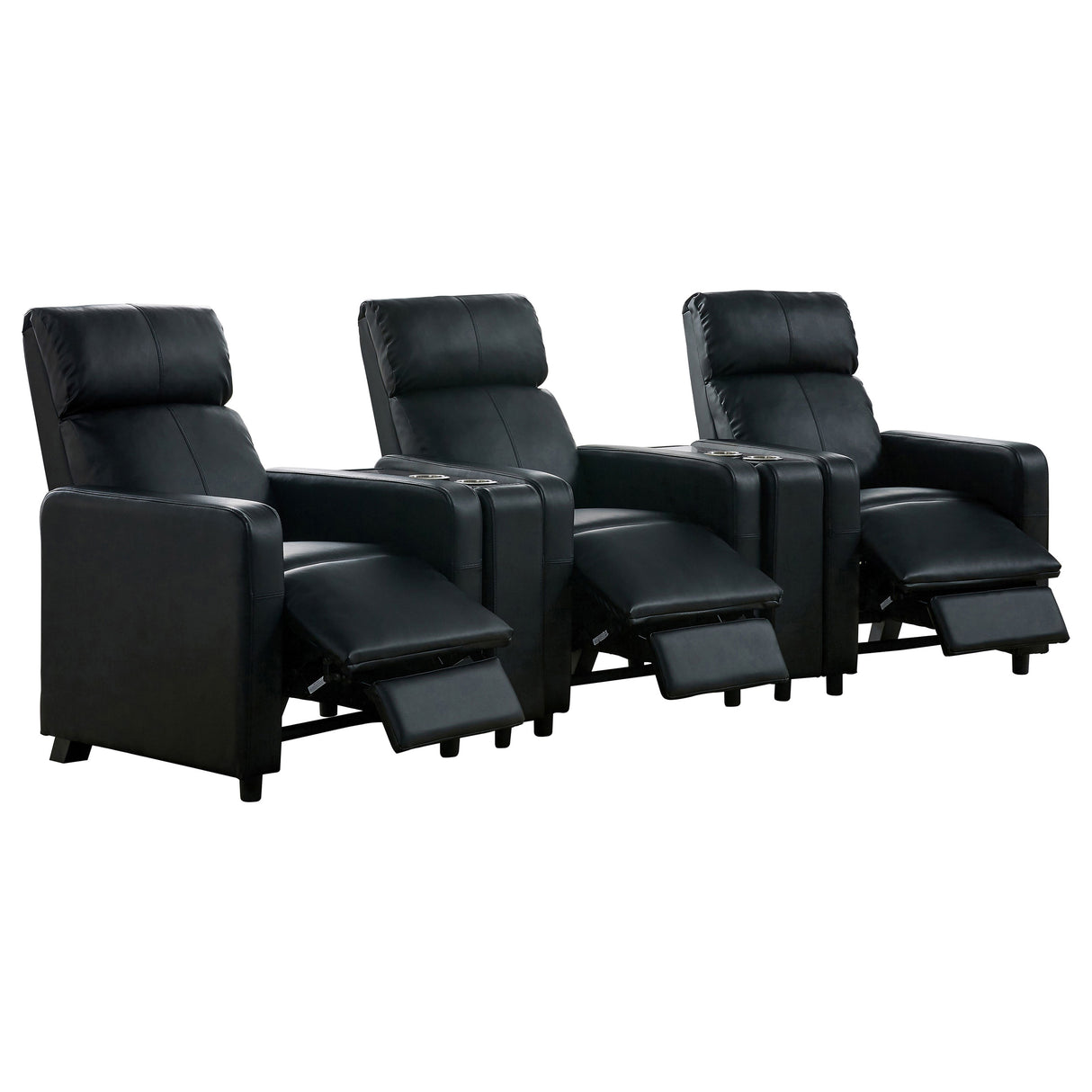 Toohey Home Theater Seating - galleria furniture outlet