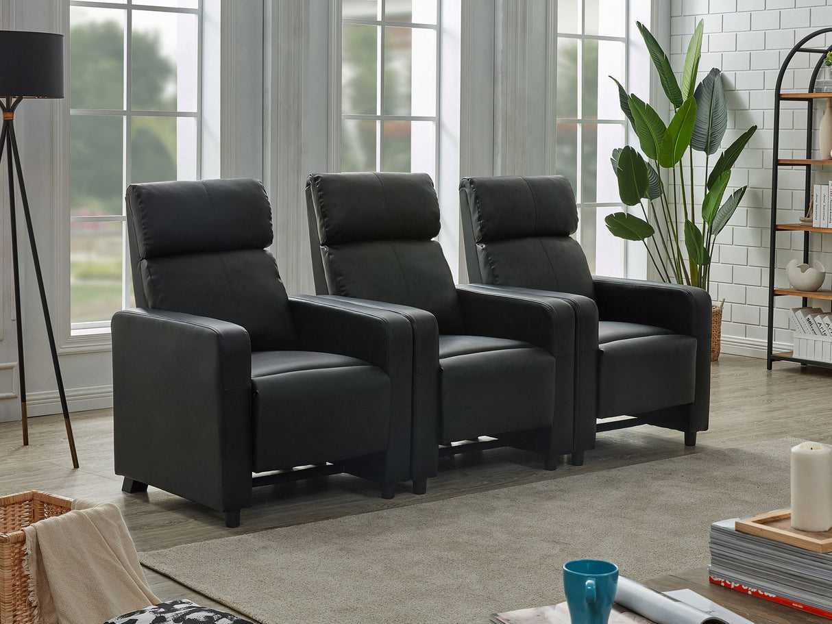 Toohey Home Theater Seating - galleria furniture outlet