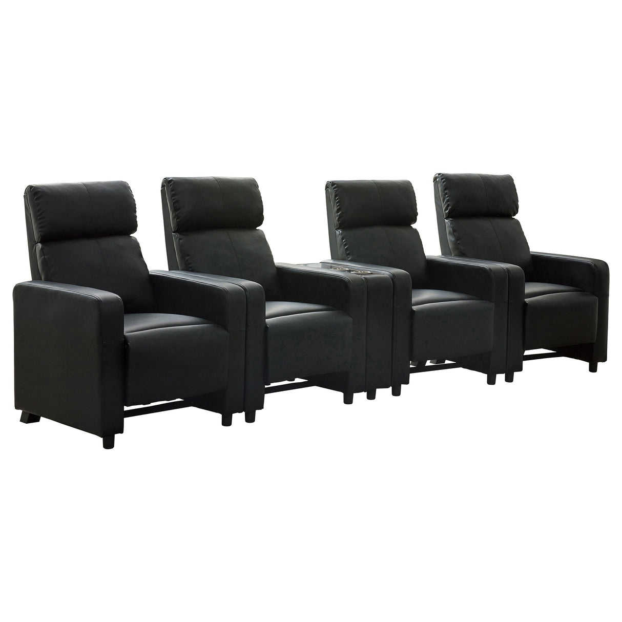 Toohey Home Theater Seating - galleria furniture outlet